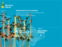 Tablet Screenshot of maerlitheater.ch